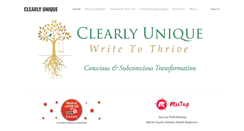 Desktop Screenshot of clearlyunique.net